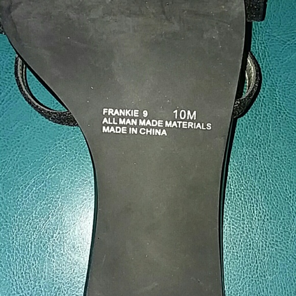 AUTH RAMPAGE FRANKIE 9 HEALS*AS 10*BLK SPARKLE* - Picture 5 of 8